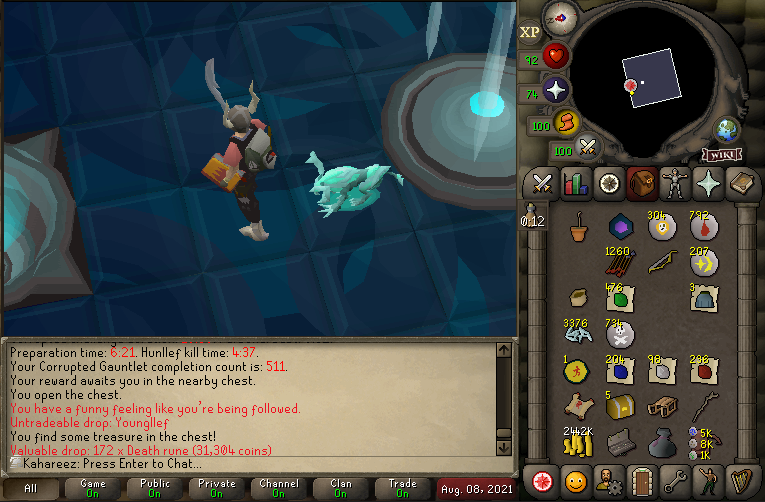 Kahaizzz's tweet photo. Younglleff 511 KC into the Enhanced crystal weapon seed 512 KC... But I still need 2 armour seeds LOL https://t.co/n9WYfzqZzk
