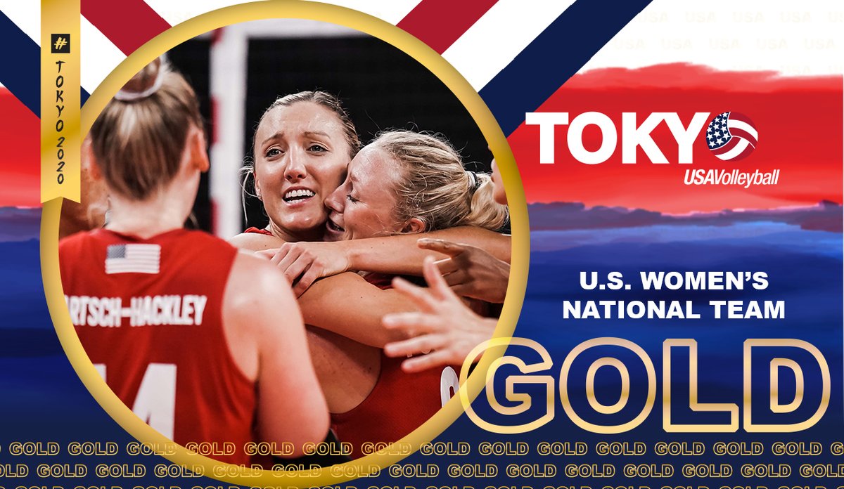 USA Volleyball (@usavolleyball) on Twitter photo GOLD! 🥇🥇🥇
USA 🇺🇸 defeats Brazil 🇧🇷 3-0 for the first-ever Olympic gold medal for U.S. women's volleyball. <a href="/JordanLarson10/">Jordan Larson</a> with the final point. #Tokyo2020
📷<a href="/volleyballworld/">Volleyball World</a> GOLD! 🥇🥇🥇
USA 🇺🇸 defeats Brazil 🇧🇷 3-0 for the first-ever Olympic gold medal for U.S. women's volleyball. <a href="/JordanLarson10/">Jordan Larson</a> with the final point. #Tokyo2020
📷<a href="/volleyballworld/">Volleyball World</a>