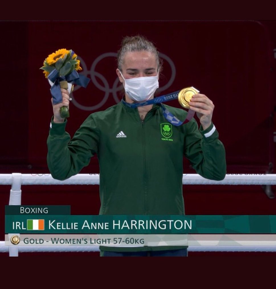 Well done Kellie 🥊🥇 🇮🇪 ☘️
#Tokyo2020