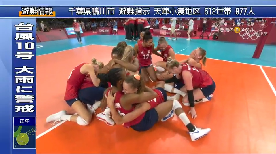 ユニオン アメリカの女子バレーってオリンピック史上初の金メダルなのか 意外過ぎる T Co Gzsbesgera Twitter