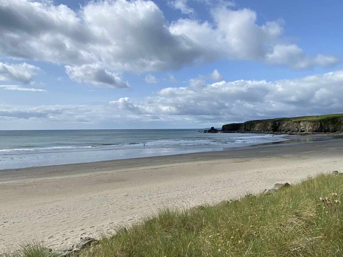 Bunmahon beach this morning #coppercoast #waterford