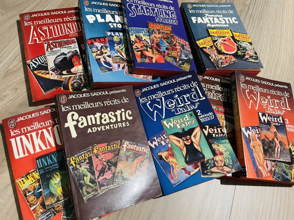 NBSherman83's tweet photo. Jacques Sadoul : lβun de ceux Γ qui les amateurs de SF francophones doivent le plus.
#JacquesSadoul #scifi #sciencefiction #livre #book #bookstagram #bookstagramfrance #pulpculture #weirdtales https://t.co/AZNFLR7xd3