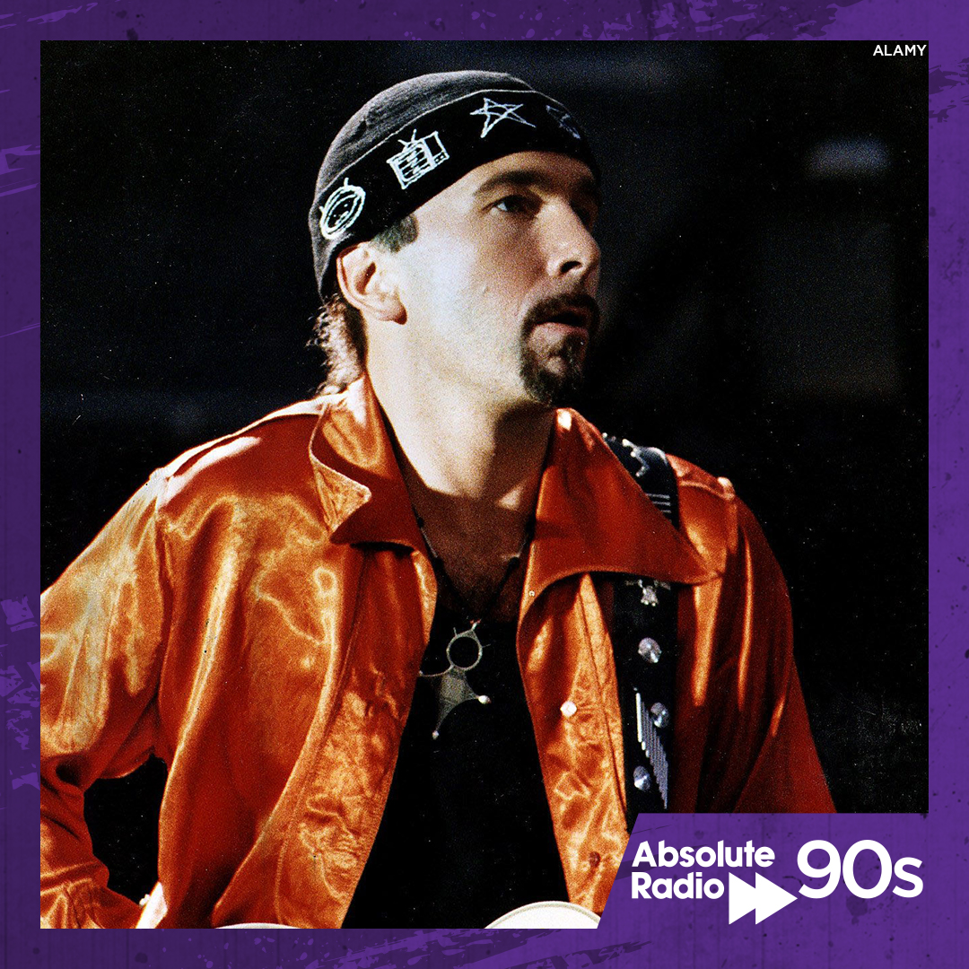 Happy birthday to The Edge A master guitarist, did you ever see him live with in the 90s? 