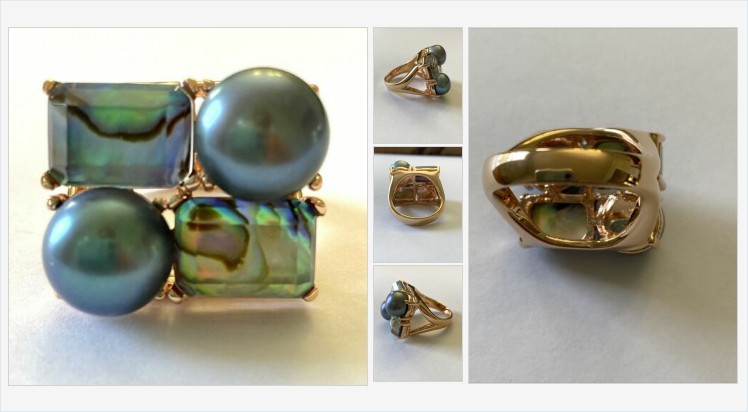 Signed Bronze H Italy Rose Gold Cultured Tahitian Pearl Abalone Statement Ring | eBay #italy #bronze #statementring #pearlring #ring #abalonering #ring #signedring #tahitianpearl 
ebay.com/itm/1248308108…
(Tweeted via PromotePictures.com)