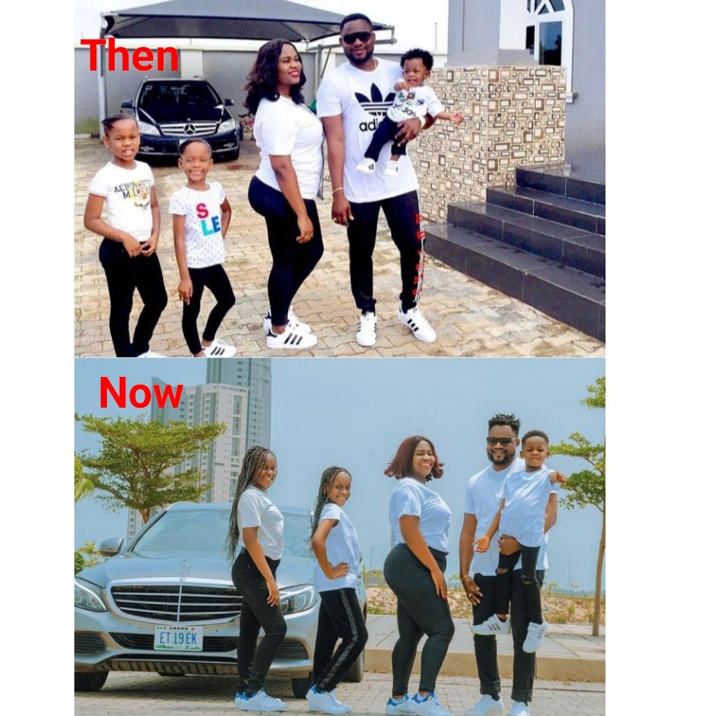 Bestlady102's tweet photo. How it started and how is going. The "Then and Now" photos of Hon Eghosa Agbonifo and family. Life is indeed a process.
#Family #thenandnow #lifeisaprocess #BBNaijaSeason6 #BBNajia Boma Princess Angel Emmanuel https://t.co/dnFwHQ4eIS