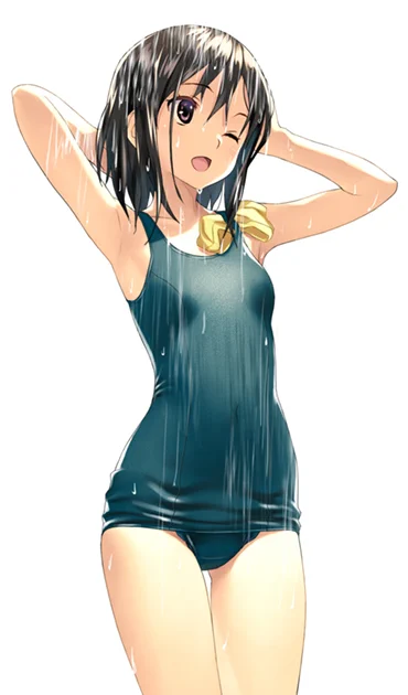 ぺたぺた スク水シャワーさん 