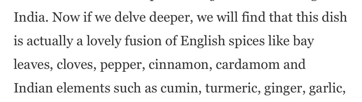 “English spices”