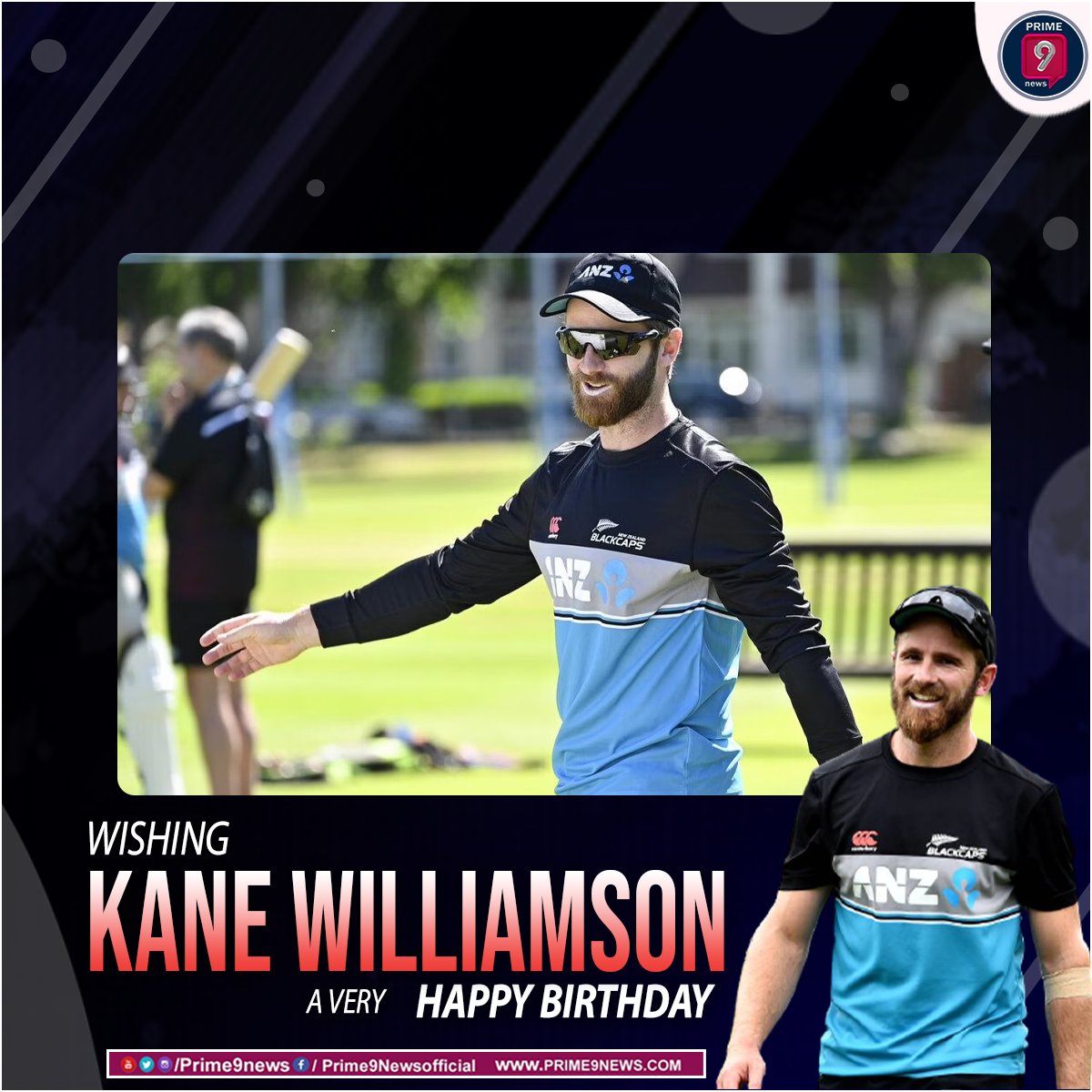 Happy Birthday to Kane Williamson      
