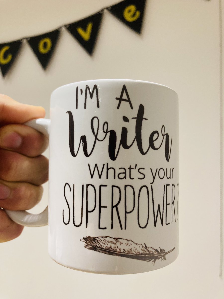 DaveCover2's tweet image. Morning coffee ☕️
(Full disclosure, it’s my wife’s mug since she’s a published author)
#morning #coffee #writing #amwriting