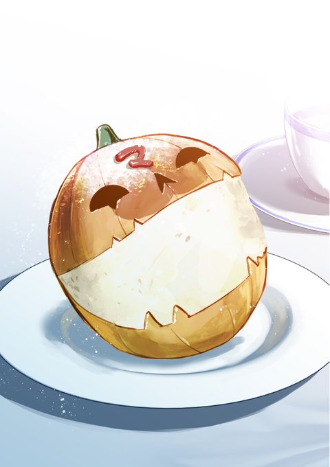 「食べ物 ハロウィン」のTwitter画像/イラスト(人気順)