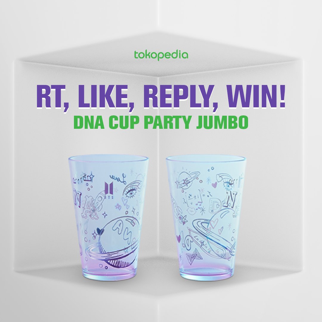 tokopedia's tweet image. 💜Menangkan BTS Official Merchandise💜

Cara ikutannya :

1. FOLLOW TWITTER  @tokopedia
2.  RT dan LIKE tweet ini
3. Reply “SELALU ADA SELALU BISA”  dan gunakan hashtag #TokopediaxBTS #BTSdiTokopediaWIB #BTSdiWIBAgustus