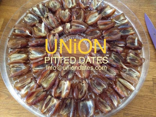 Pitted Dates are made for easy use in a variety of food recipes. #pitteddates #datesfactory #foodprocessing #foodrecipes #energybites #energybars #datessuppliers #datesprocessors #healthyfood #aseeldates
