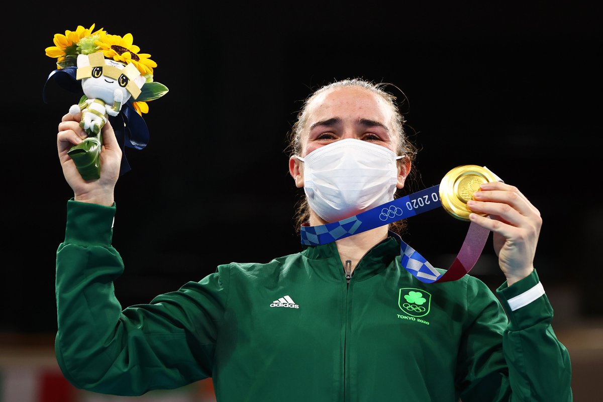 Olympics's tweet photo. Kellie Harrington had us tearing up 😭 https://t.co/G8rkrff9Zr
