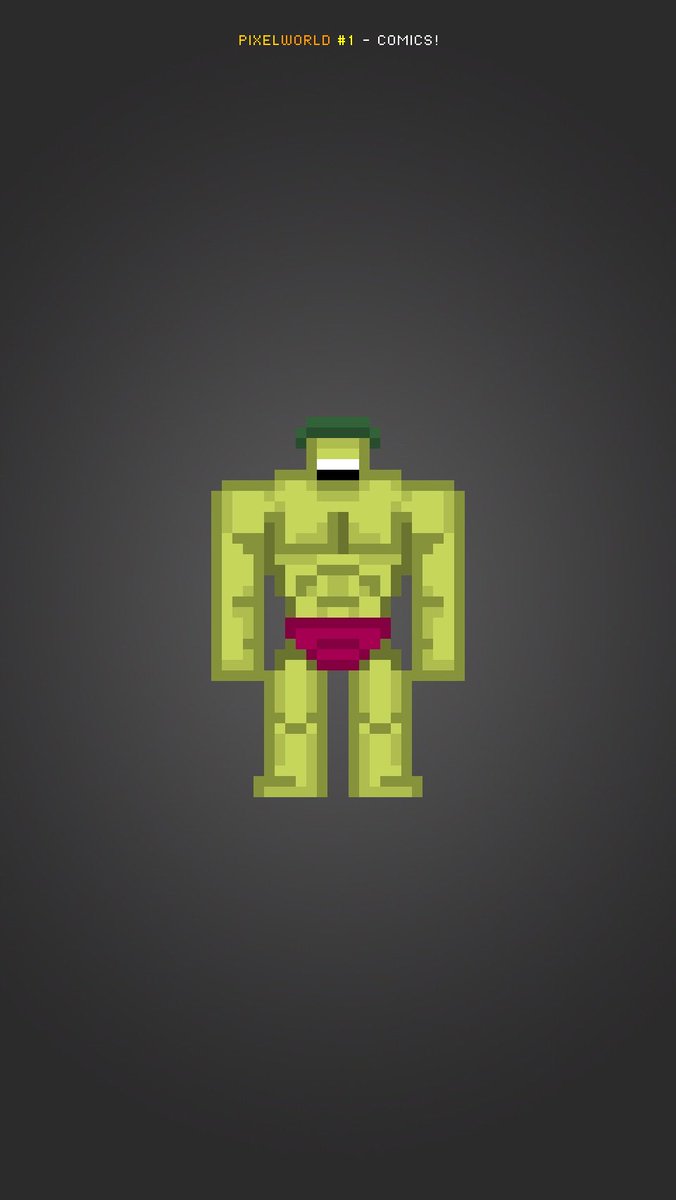 jacksteed82's tweet photo. HELP! Does anyone know this character? I'm playing @PixelWorldApp by @appnormals #pixelart #games #comics https://t.co/dvKpya17xD