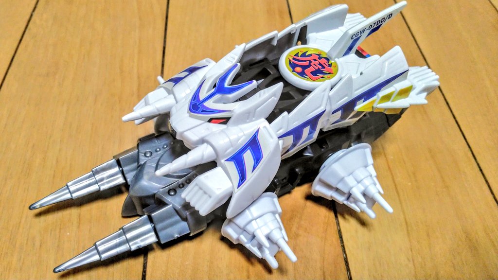 クラッシュギア CGW-07DD/D タイガレイド シルバーメッキ