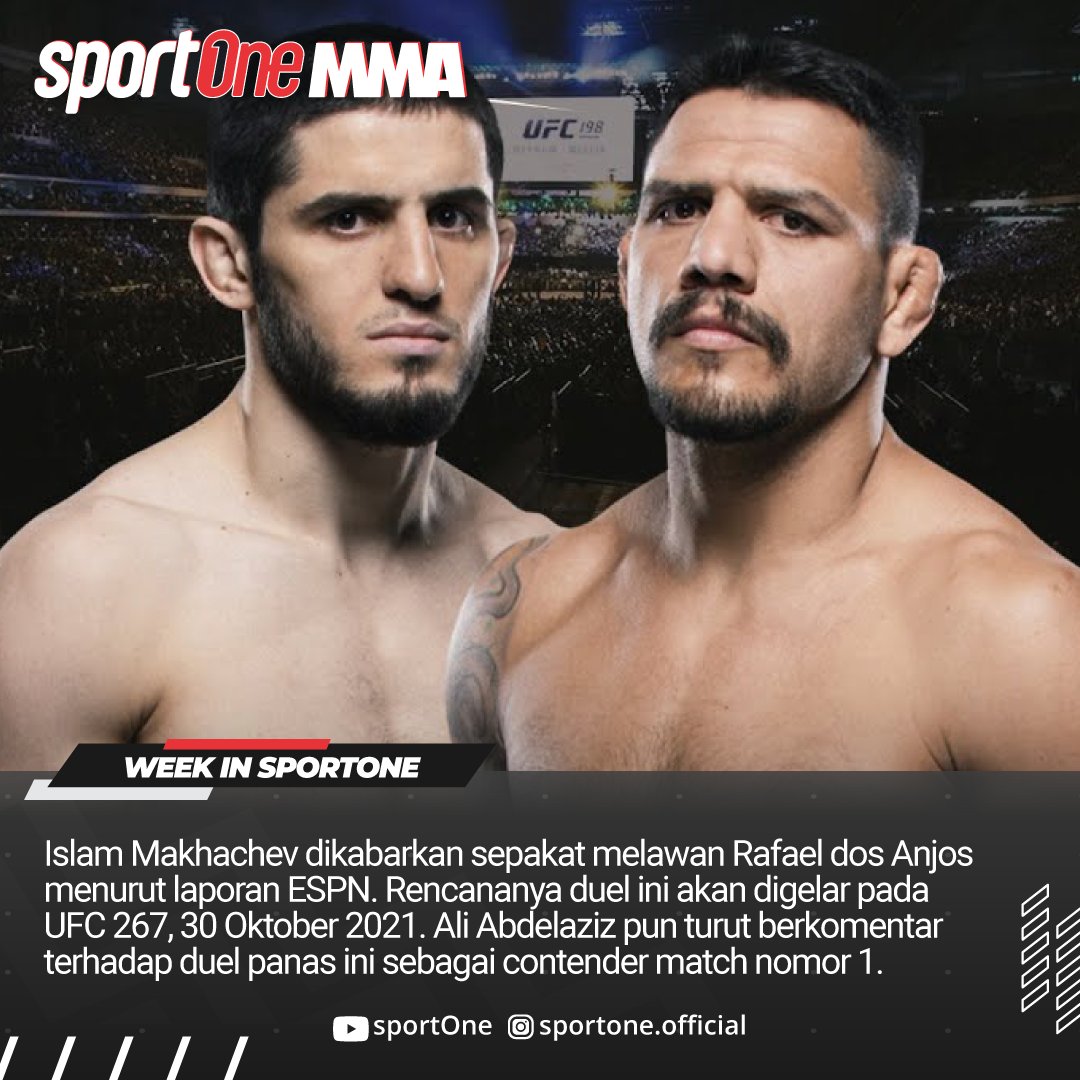 tvOneNews's tweet photo. Kabar terhangat seputar dunia MMA terangkum dalam Week In SportOne. Mulai dari komentar Ali Abdelaziz hingga laga aneh promotor MMA Polandia.
____
Saksikan video menarik lainnya hanya di Youtube sportOne MMA dan https://t.co/GgtZcy3DlU
____
#sportOneMMA #WeekInsportOne #UFC #MMA https://t.co/spUt6wOstg
