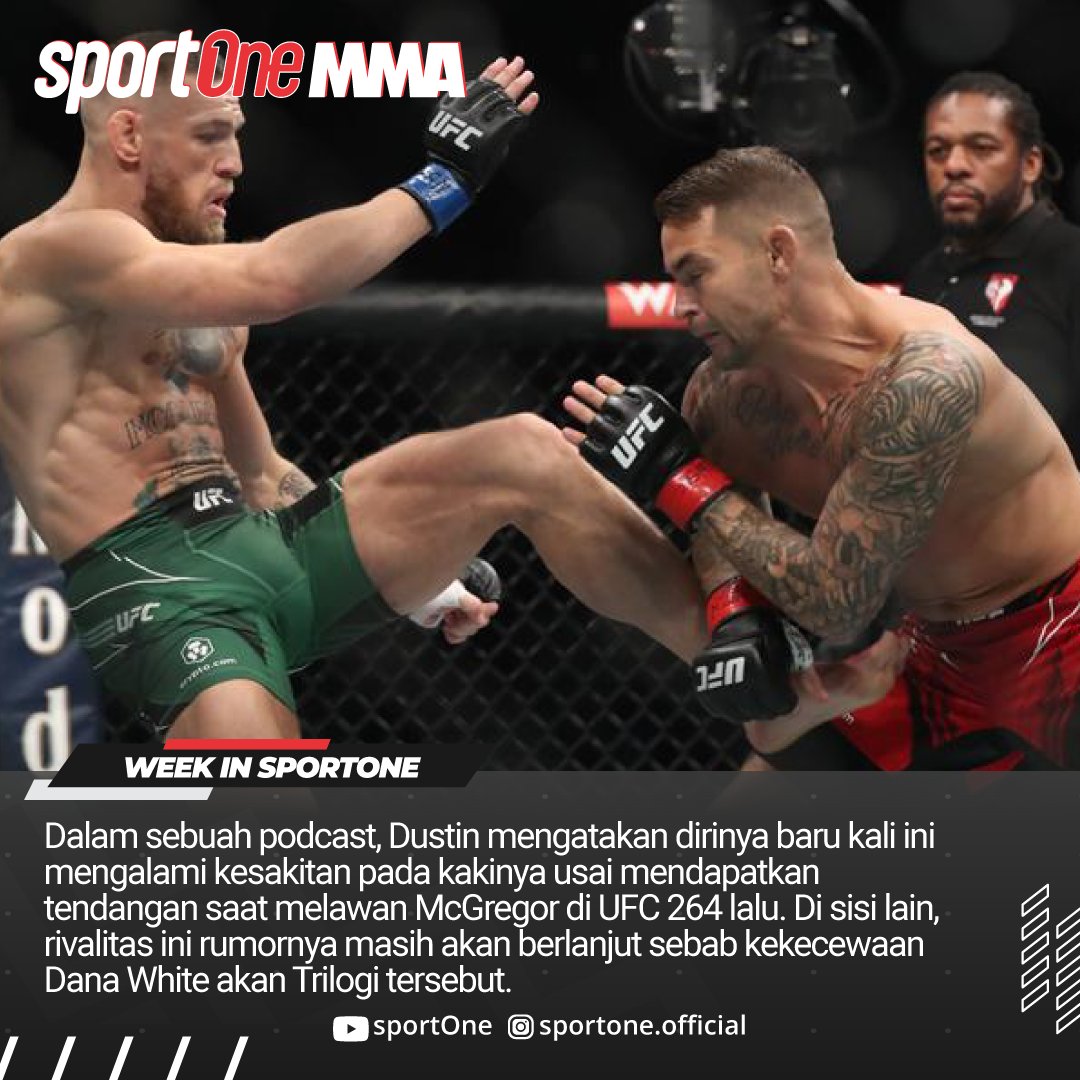 tvOneNews's tweet photo. Kabar terhangat seputar dunia MMA terangkum dalam Week In SportOne. Mulai dari komentar Ali Abdelaziz hingga laga aneh promotor MMA Polandia.
____
Saksikan video menarik lainnya hanya di Youtube sportOne MMA dan https://t.co/GgtZcy3DlU
____
#sportOneMMA #WeekInsportOne #UFC #MMA https://t.co/spUt6wOstg