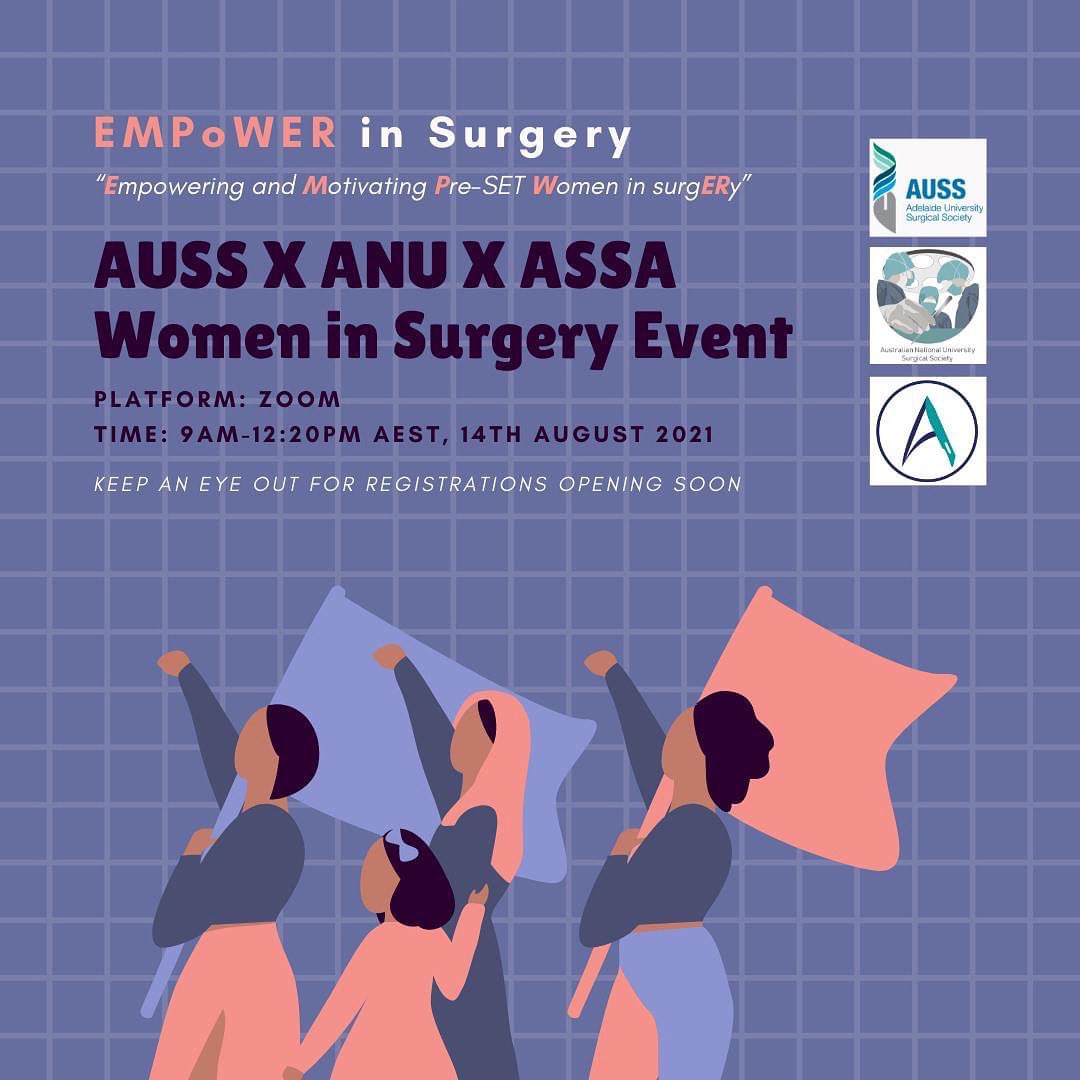 EMPoWER in Surgery 👩🏻‍⚕️
“Empowering and Motivating Pre-SET Women in surgERy”

From keynote speakers, to practical break out sessions, there is definitely something to educate, motivate and inspire all attendees that come along.

✨ REGISTER NOW ✨: eventbrite.com/e/empower-in-s…