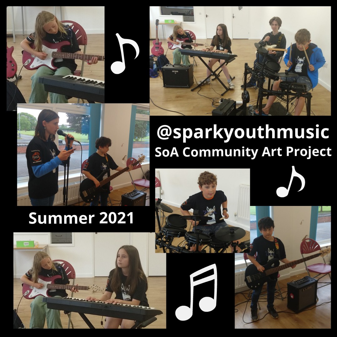 Thank you <a href="/HelenKNelson/">Absolutely Absent</a> and <a href="/peachbranding/">peachbranding</a> for enabling these youngsters to have this awesome experience! 
Thank you to our incredible band mentors Josh and Sam for making the last 2 days so much fun❤️
#positivesocialimpact #everychildamusician #mentalhealthmatters