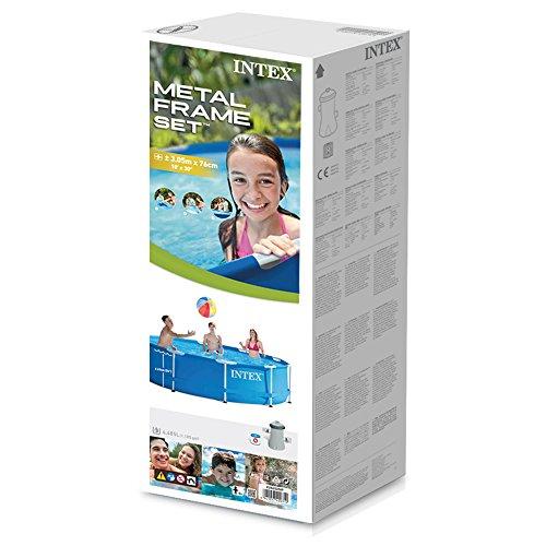 HousesZed's tweet image. Check out this product 😍 Intex 12ft x 30in Metal Frame Swimming Pool with Filter Pump, Blue, 366 x 76 cm 😍 

Shop now 👉👉 shortlink.store/xb7_LlPGf 

#homeimprovementsuk