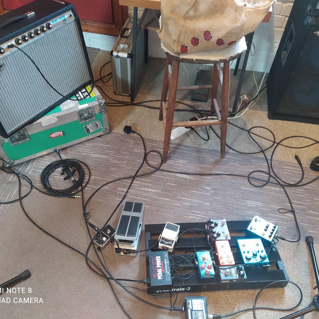 There's a-doings a-transpiring! @NancyKerrMusic @msimpsonian @PoweredFlightUK #newalbumsongwriting 😀 @LudwigDrumsHQ @LudwigDrums_UK @prsguitars @SandbergGuitars and @IstanbulAgop @Drumstress cymbals. ❤️ TMA xx themagpiearc.com