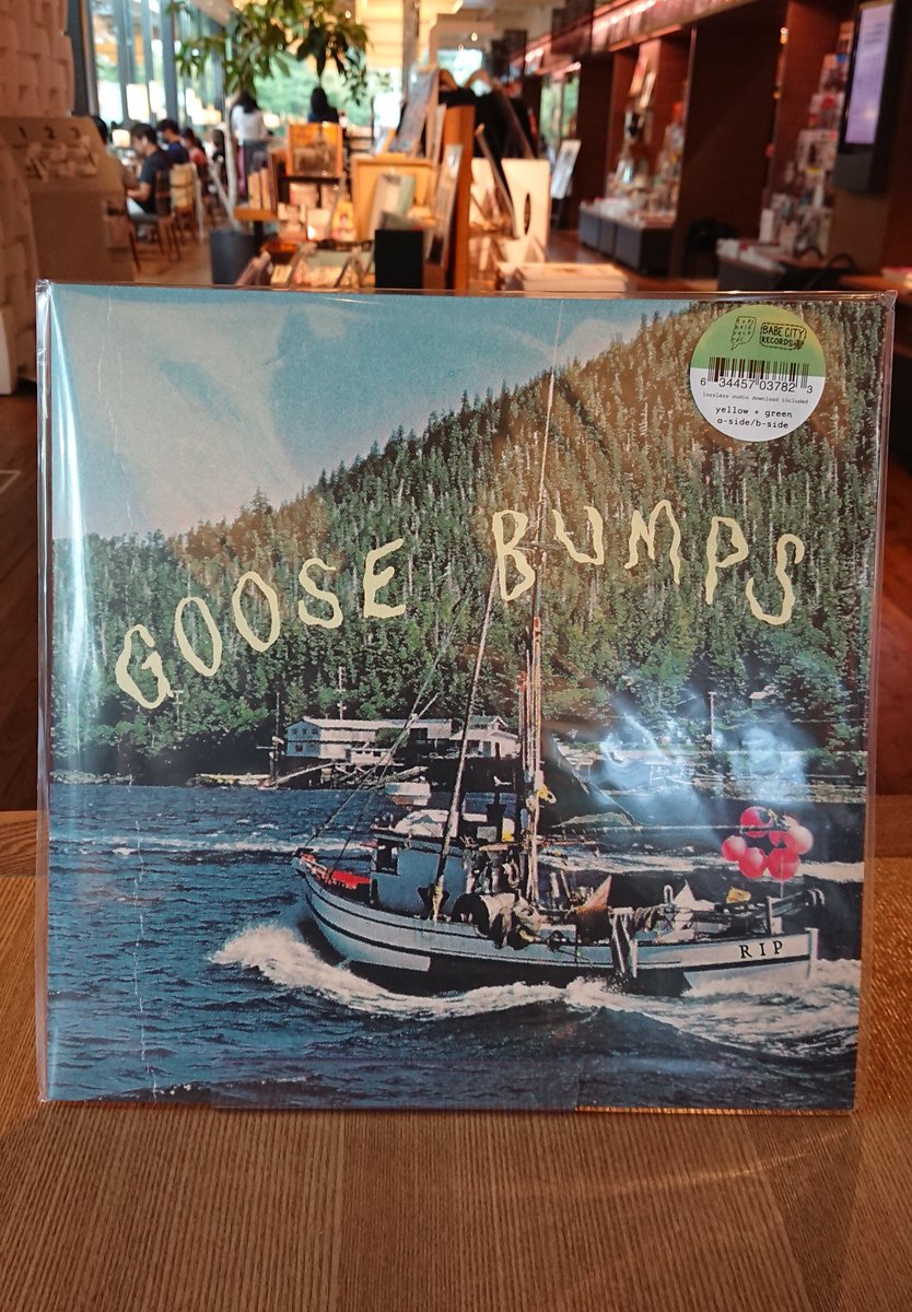 DT_music_'s tweet photo. コネチカット州のインディー・バンド #BOYSCOTT の2015年作『GOOSE BUMPS』LPリイシュー!爽快感溢れるサウンドが気持ちいい!#vinyl #レコード #代官山蔦屋音楽 https://t.co/YrJUr6avuZ