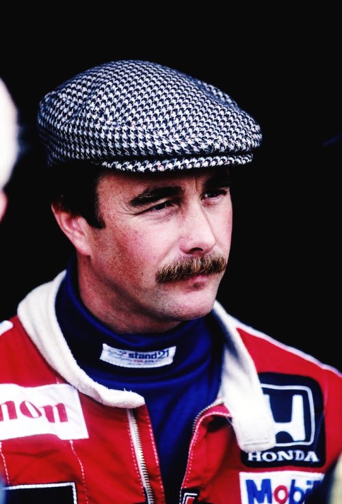 A Happy Birthday to Nigel Mansell. Born  53. 