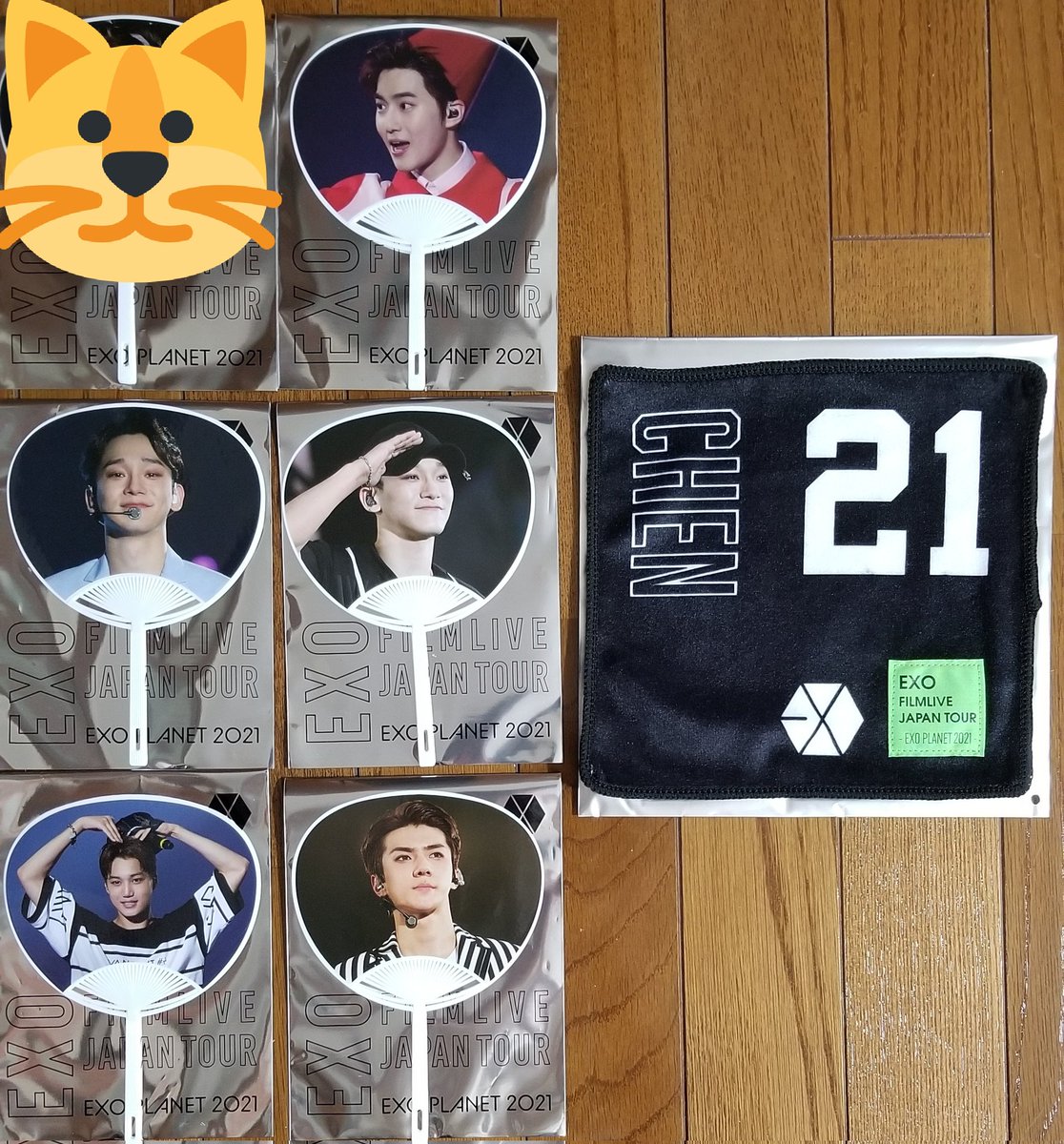60%以上節約 EXO 7周年 CHEN チェン ジョンデ フォトステッカー