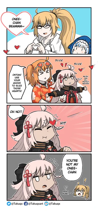 Little Okitan wants to help Master: Part 67 [Sister's hearts]
#FGO 