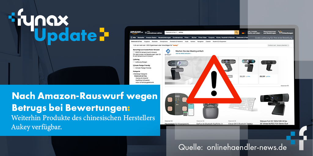 fynax1's tweet image. Amazon hatte den entsprechenden Shop gelöscht, nachdem es vermutlich zur Manipulation von Kundenrezensionen gekommen war. 

👉 Mehr Infos bei golem.de: golem.de/news/onlinehan…

#felix1 #amazon #ecommerce #fakebewertungen #rauswurf