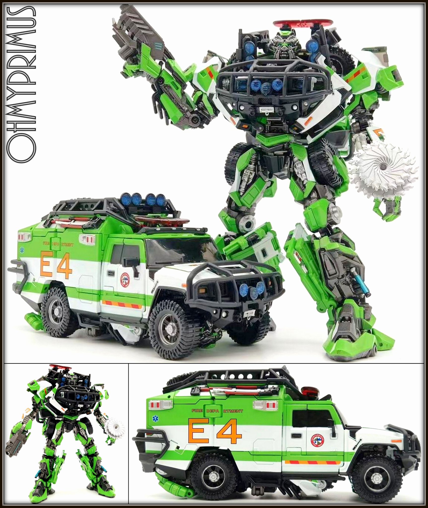 Rescue Pioneer JH01L Transformers DOTM AOE MPM Ratchet