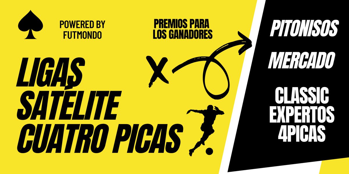 🔮LIGA PITONISOS 4PICAS en <a href="/futmondo/">futmondo</a>
 
Link a la liga:

fut.mondo.link/CeIBspySPY

PIN: 094693

Guía de la liga realizada por <a href="/Fisherttrr/">Fisher 👌</a> 🔝🔝

👇👇

cuatropicas.com/2021/08/04/gui…