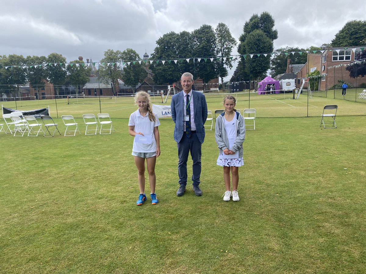 Fram_Sport's tweet photo. Well done to all the competitors who played at the Framlingham Lawn Tennis tournament. Highlights on finals day included Maddie M winning the open ladies and the open mixed doubles, Saul H winning the under 18 doubles and Mia S winning the Under 14 singles(with Evie T runner up) https://t.co/YufEwvwyLE