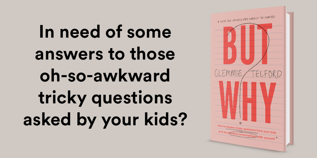Let <a href="/Clemmie_Telford/">Clemmie Telford</a> help you have an honest conversation with yourself and your children in BUT WHY? Out now: fal.cn/3hisq