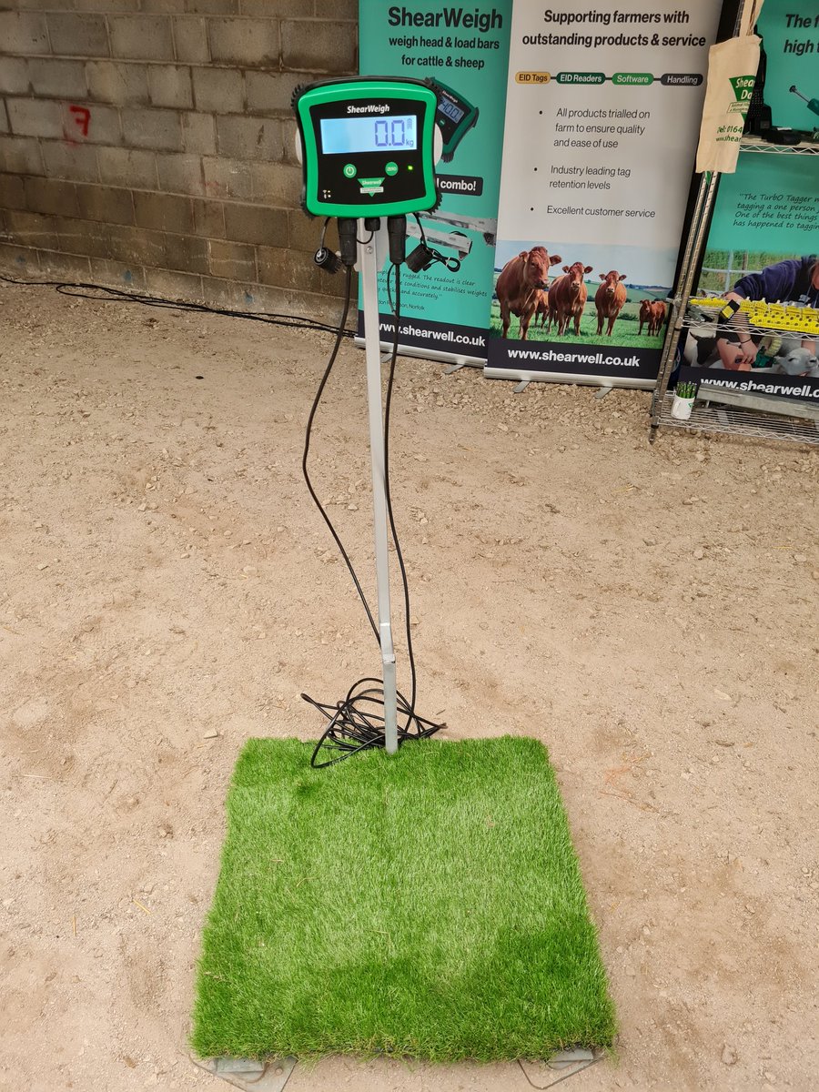 Shearwell's tweet photo. Lovely day at the Whiteley Hey Flock open day yesterday.
The rain didn't keep people away from having a look at the amazing farm & our great new products on offer, #TurboTagger #ShearWeigh #WeighHead #LoadBars & #CattleEIDTags #Shearwell ππ€© https://t.co/hsiWgXrgd1