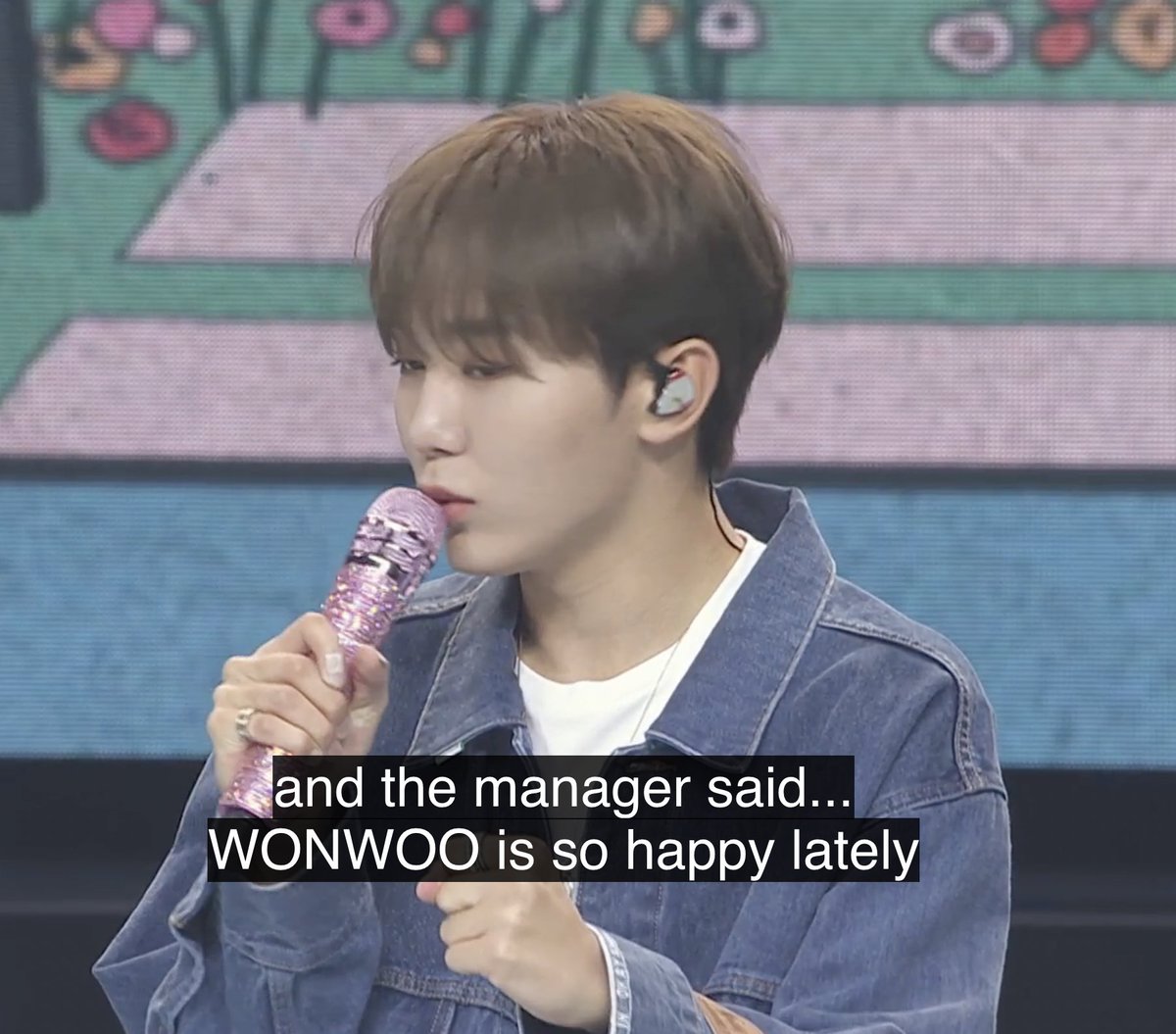 jaunewonu's tweet photo. NOT SVT’S MANAGER NOT KNOWING HOW TO ACT BC OF WONWOO BEING SO HAPPY LATELY ??!?(&amp;!?! https://t.co/kFcYoHR6fD