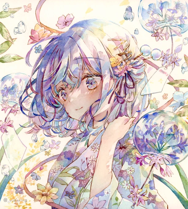 企画参加させていただきます✨
素敵な企画をありがとうございます🙇‍♀️

透明水彩で絵を描いています*
女の子のきらきらした一瞬を描きたいです
#アナログ作家フェス_水彩
#アナログ作家フェス
#illustration 