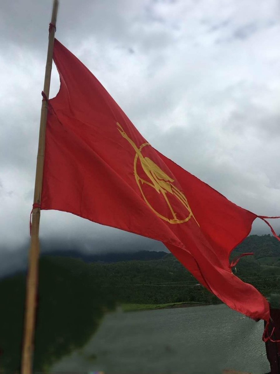 DeerwindHunhan1's tweet photo. Waving peacock flag, Pro democracy activists in #Mandalay staged the guerilla strike to pay pack the blood debt in 21 which was owed since 88!

8888 UPRISING IN 2021

#8FingersStrike
#Aug8Coup 
#WhatsHappeningInMyanmar https://t.co/OGnqGaBzen