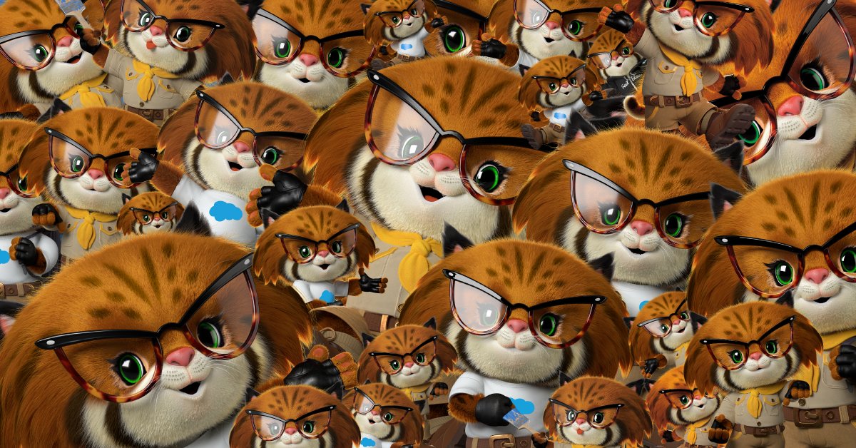 We couldn't celebrate #InternationalCatDay without our very own bobcat, Appy 🐱

There is one Appy in her #Trailblazer hoodie hidden in this pic, can you spot her?

Retweet once you've found her to pass on the search 👀