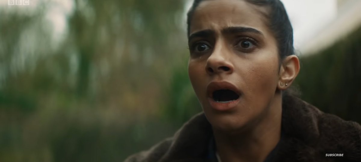 WilliamWho27's tweet image. This is a great theory! I did think what if they do a surprise regeneration in the opener but we don't somehow see the full regeneration till the anniversary special next year. Maybe 13 just holds the regeneration off completing or Yaz meets up with a version of 13 past in time.