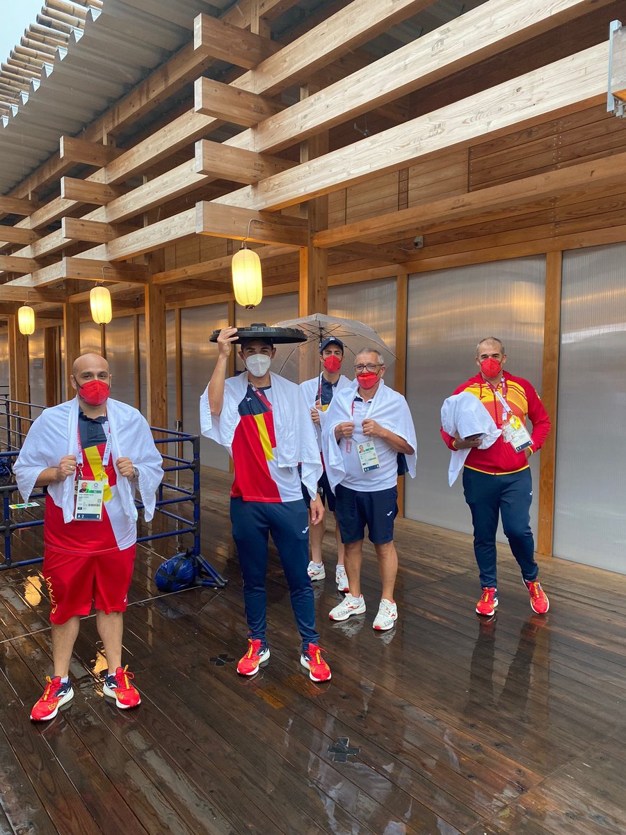 Siempre sale el sol !! ( o el 🌈 ) 😃vamos a por la ceremonia de clausura !! Hoy disfrutando de #Tokio2020 !!