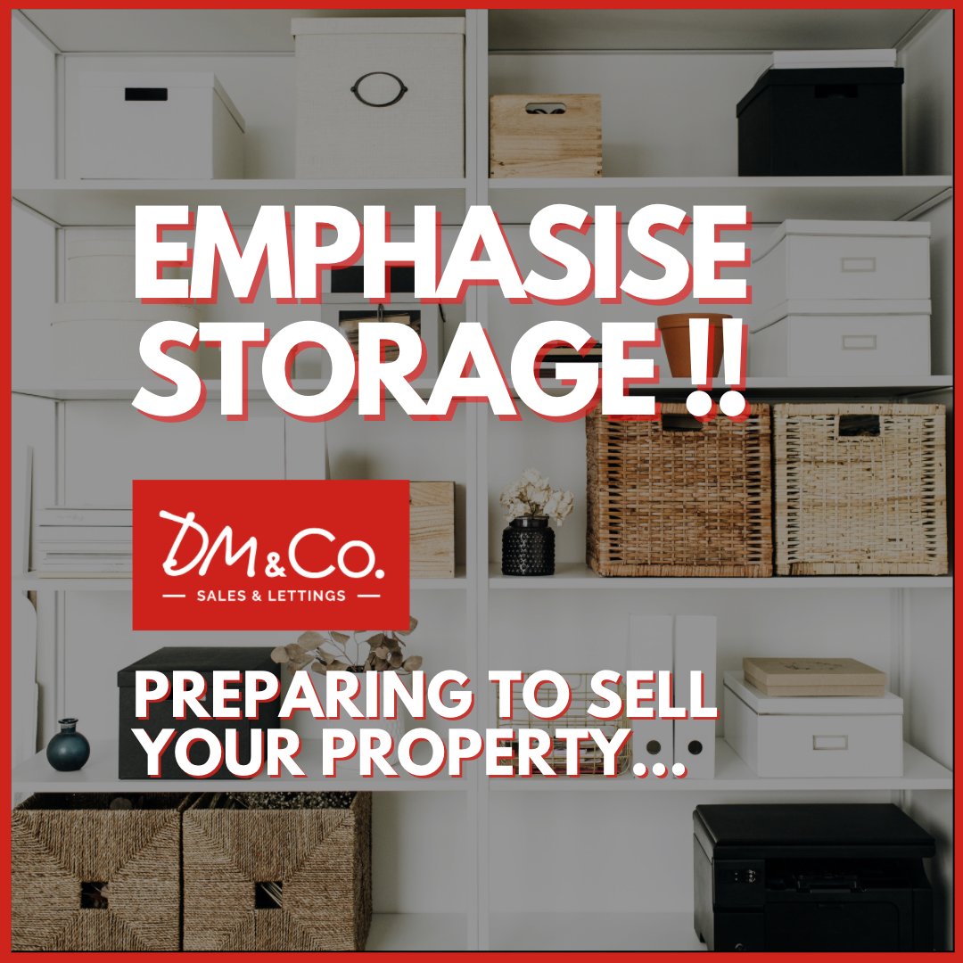 dmandco_homes's tweet photo. 🏠 Tip Number Six - Preparing To Sell Your Property!

📦 Storage is important!

👀 Follow us for more tips!

#newhome #selling #property #dmandcohomes #yourlocalagent https://t.co/9Ec6QtmTX0