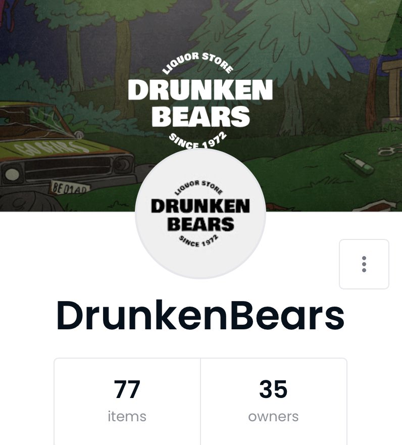 Congratulations geriodt-nft🎉

WOW😳

46% unique owners of the total number of released Drunken Bears

Find a bear for yourself

opensea.io/collection/dru…

Or mint him
drunkenbears.com

#nft #nftcollector #NFTs #nftart #NFTCommunity #NFTartists #NFTcollectibles #DrunkenBears