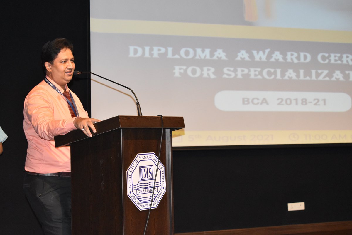 imsuc_campus's tweet photo. BCA department of IMSUC, Ghaziabad had organized the Achievement/Diploma ceremony followed by Send Off ceremony for the batch 2018-21 on 5/8/2021 in the IMSUC Auditorium.
#SendOffCeremony #Diplomadistributionceremony #Farewell #IMS #IMSUC #IMSGhaziabad https://t.co/gR9IEQsDGe