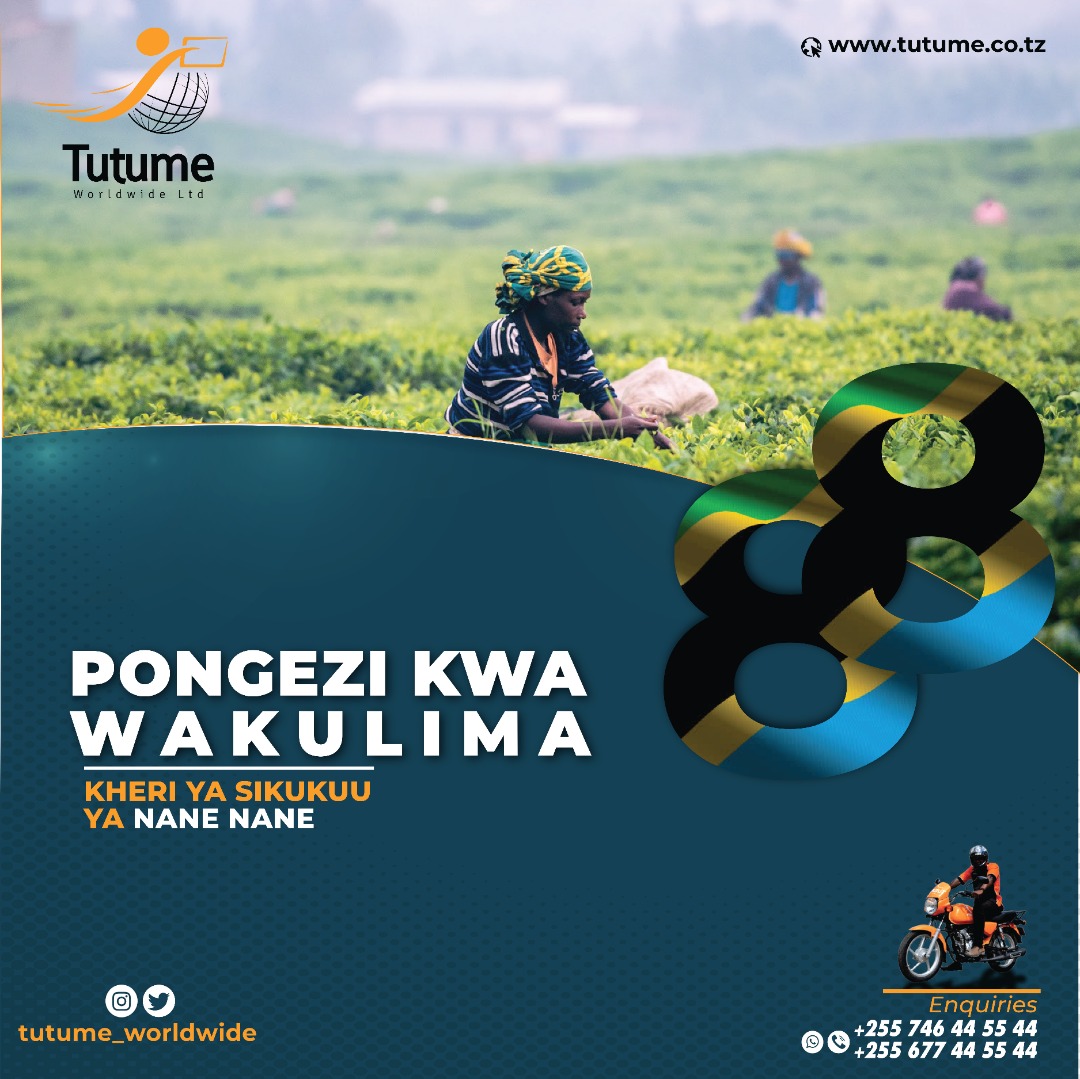 tutumeworldwide's tweet photo. Kheri Ya Siku Ya Wakulima, Pokeeni Salaam Kutoka Tutume Worldwide Ltd 

Tupigie Tukuhudumie 0746 44 55 44 #UkitupigiaImeishaHiyoo #SisiNiTutume https://t.co/adkbidxgDW