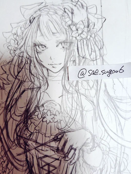 下書き2枚出来た～ 