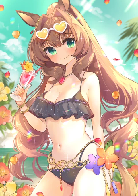 水着マルゼンスキー⛱
#ウマ娘プリティーダービー  #ウマ娘 