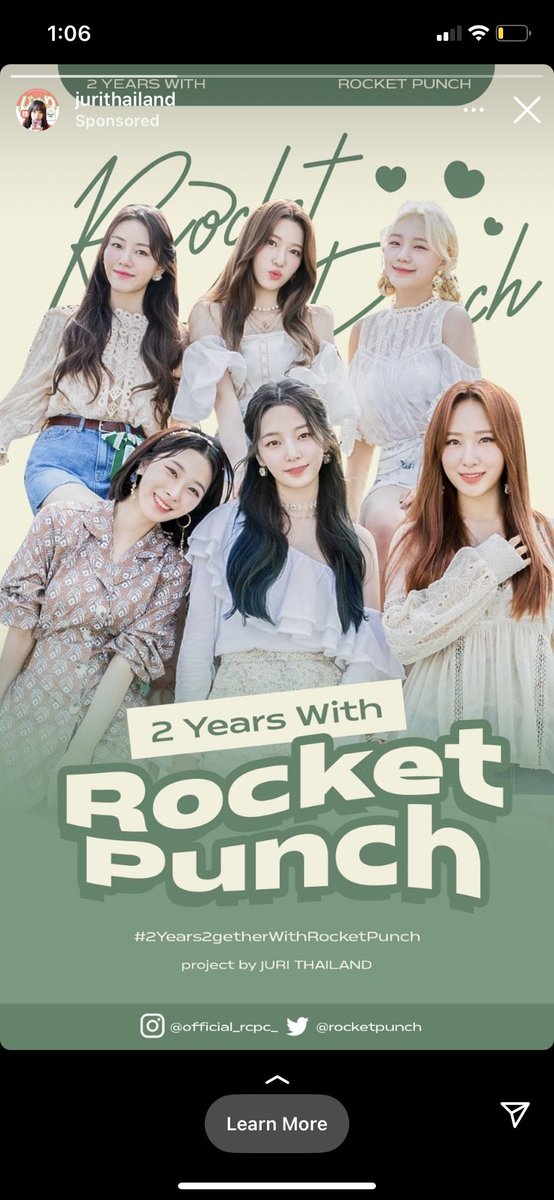 เจอเมื่อคืนนี้ อยุมาด้วยกัน 2 ปีแล้วเหรอเนี่ย🥺#2Years2getherWithRocketPunch