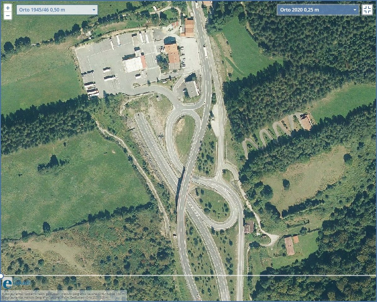 📷 FOTOS | elDiario.es/Euskadi, con una recopilación de 36 ortofotos, realiza un viaje desde el aire para explicar los cambios del territorio eldiario.es/euskadi/pueblo…
