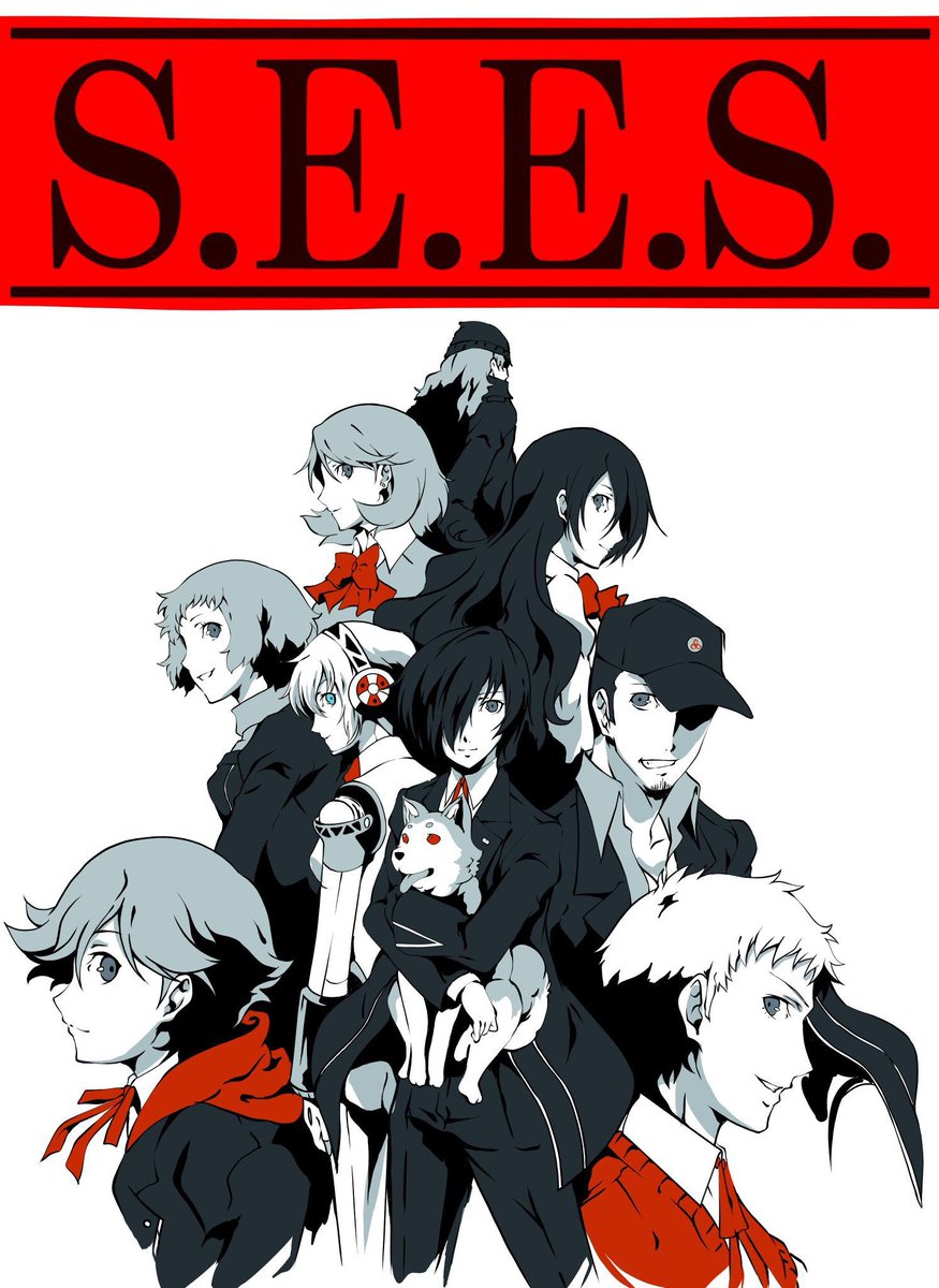groupsOTD's tweet image. Today’s first friend group of the day is the S.E.E.S from Persona 3. This groups goal is to find out what’s going on and get rid of something called the Dark Hour which hides monstrous beings that threaten all of humanity.